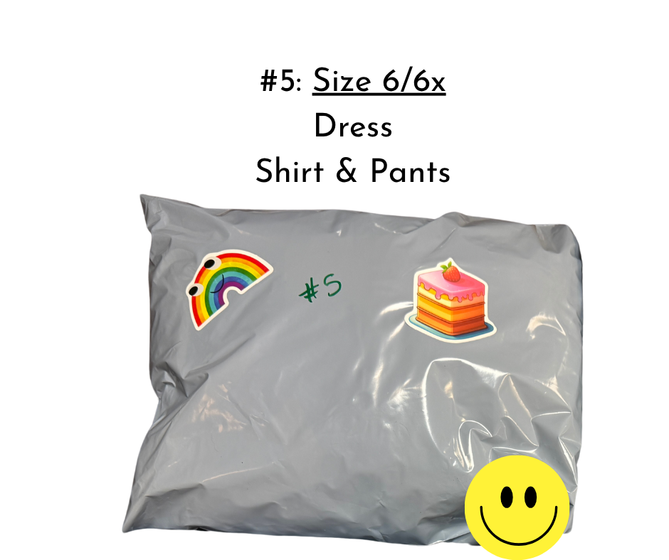 Mystery Kids Clothing Bag – 2 Surprise Outfits (Brand New)