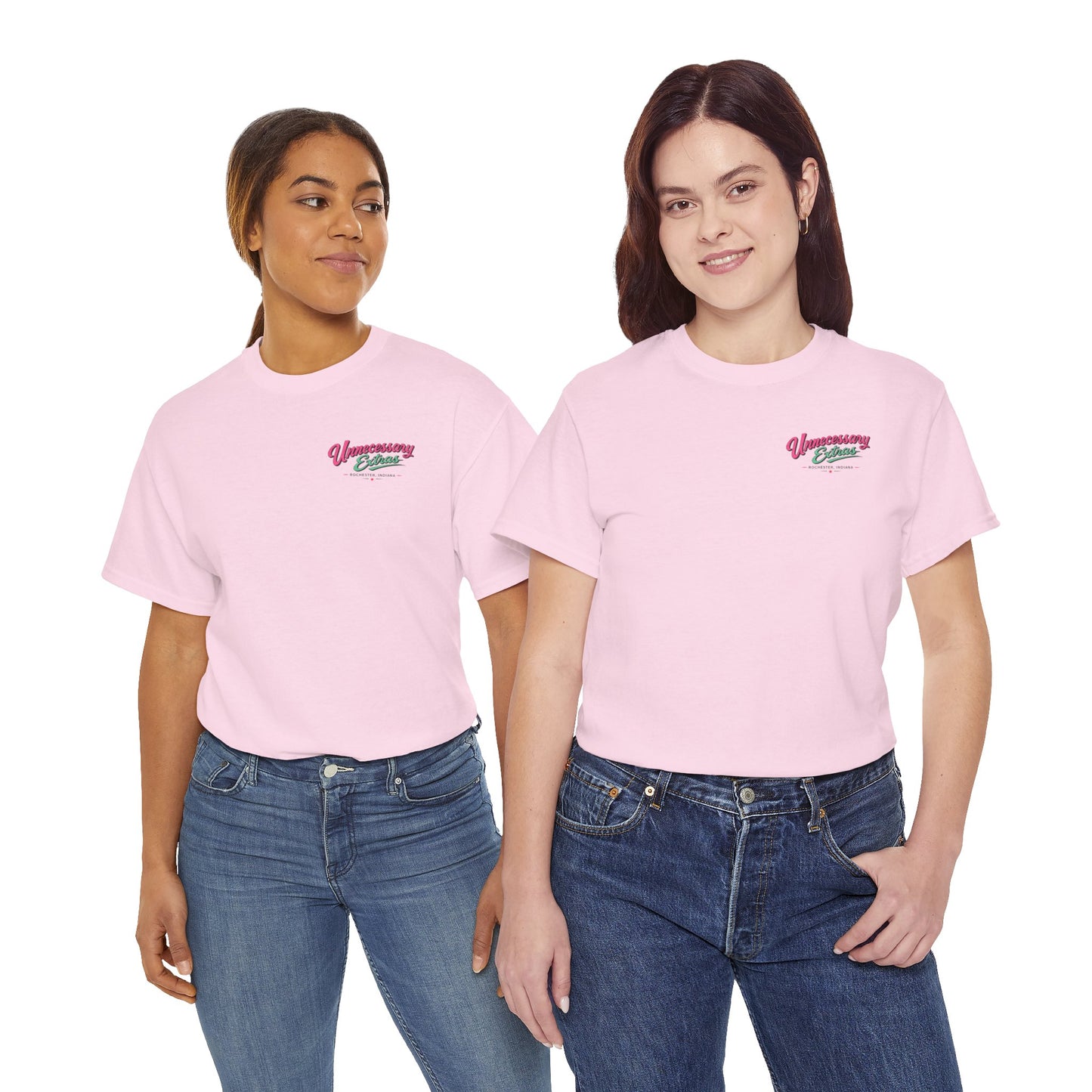 Vintage Truck Tee — "Unnecessary Extras" Graphic Shirt