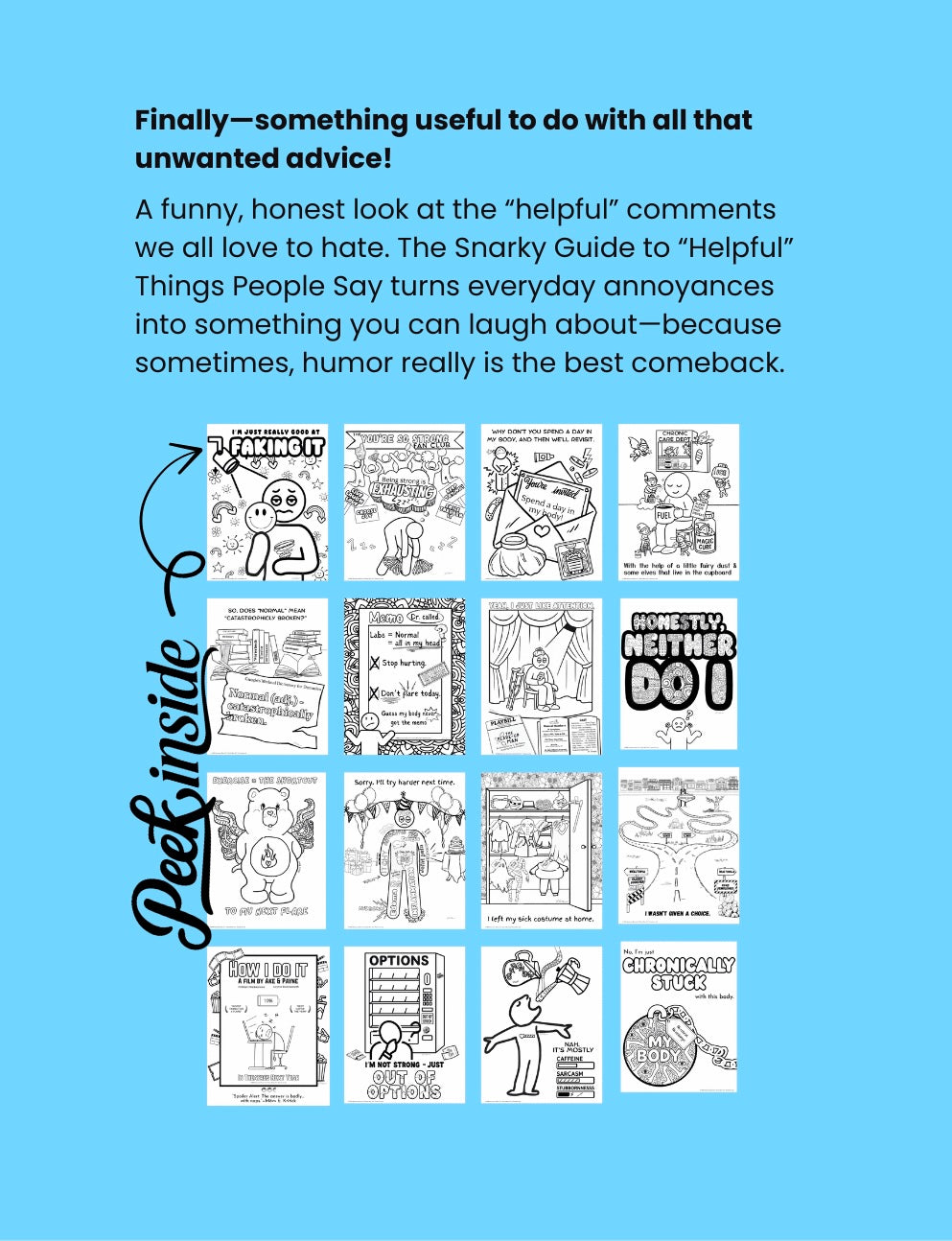 The Snarky Guide to “Helpful” Things People Say