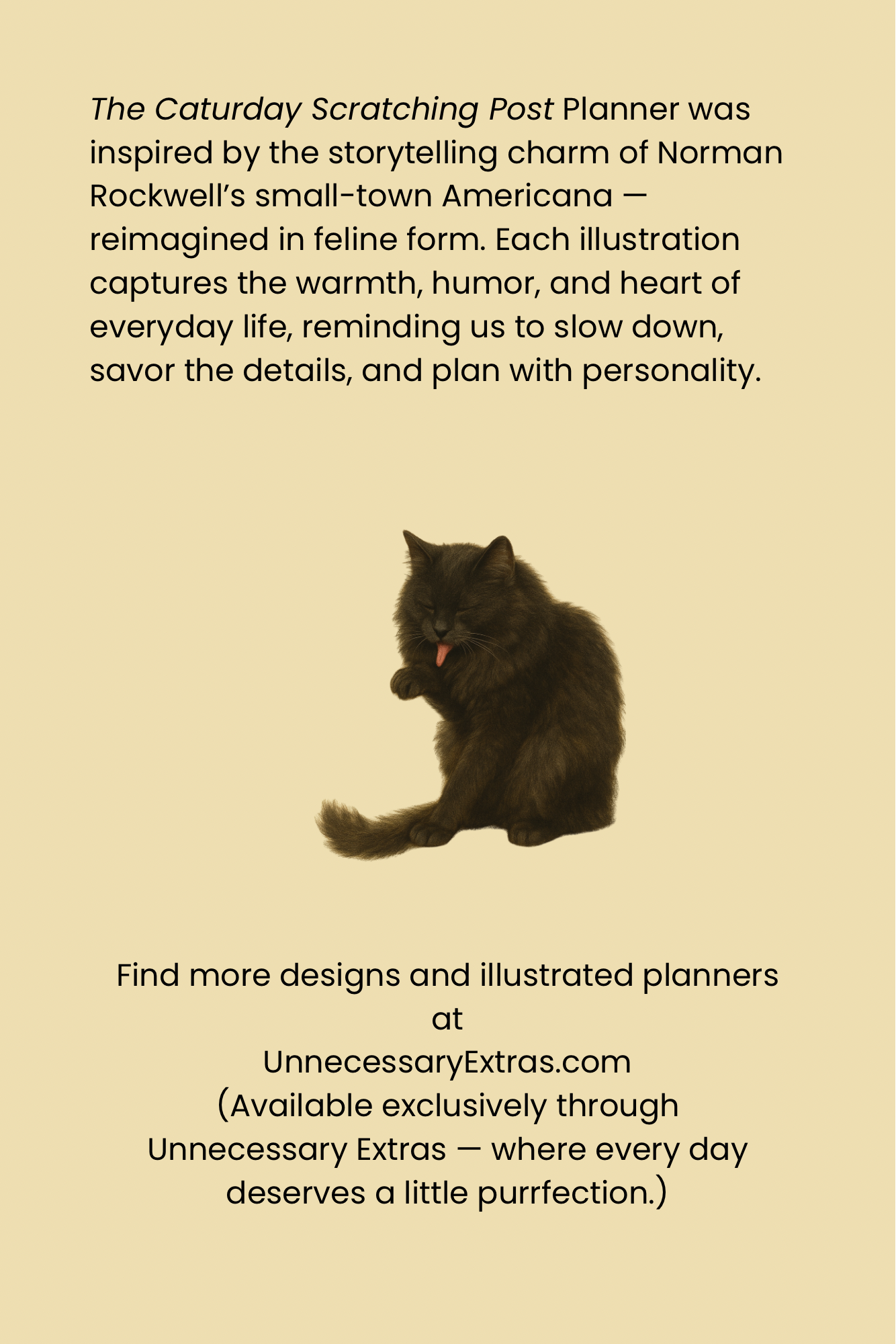 The Caturday Scratching Post Planner (Pre-Order)