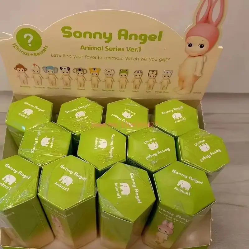 In Stock Original Sonny Angel Hippers Style Series Blind Box Model Limited Collect Dolls Room Decor Birthday Gifts For Children