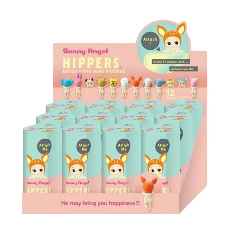 In Stock Original Sonny Angel Hippers Style Series Blind Box Model Limited Collect Dolls Room Decor Birthday Gifts For Children