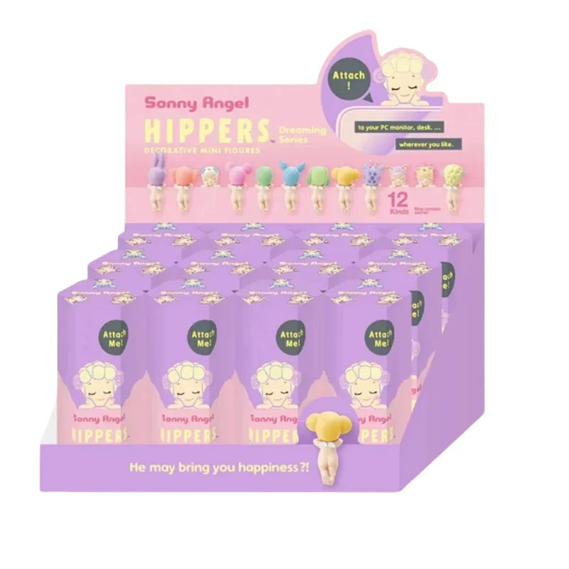 In Stock Original Sonny Angel Hippers Style Series Blind Box Model Limited Collect Dolls Room Decor Birthday Gifts For Children
