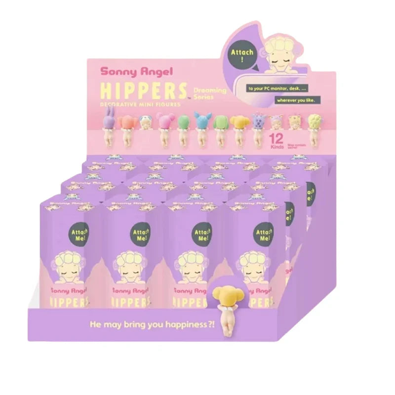In Stock Original Sonny Angel Hippers Style Series Blind Box Model Limited Collect Dolls Room Decor Birthday Gifts For Children