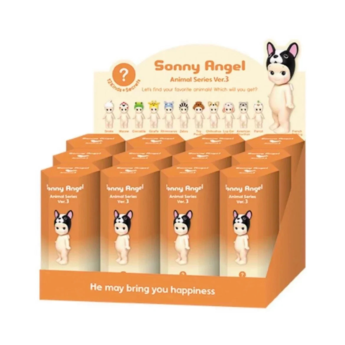 In Stock Original Sonny Angel Hippers Style Series Blind Box Model Limited Collect Dolls Room Decor Birthday Gifts For Children