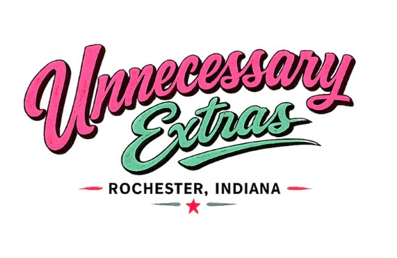 Unnecessary Extras Merch