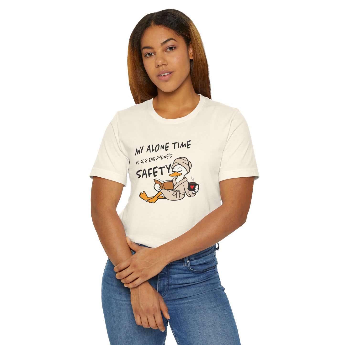Funny Introvert Goose T-Shirt | Self Care Humor Tee | Mom Tee