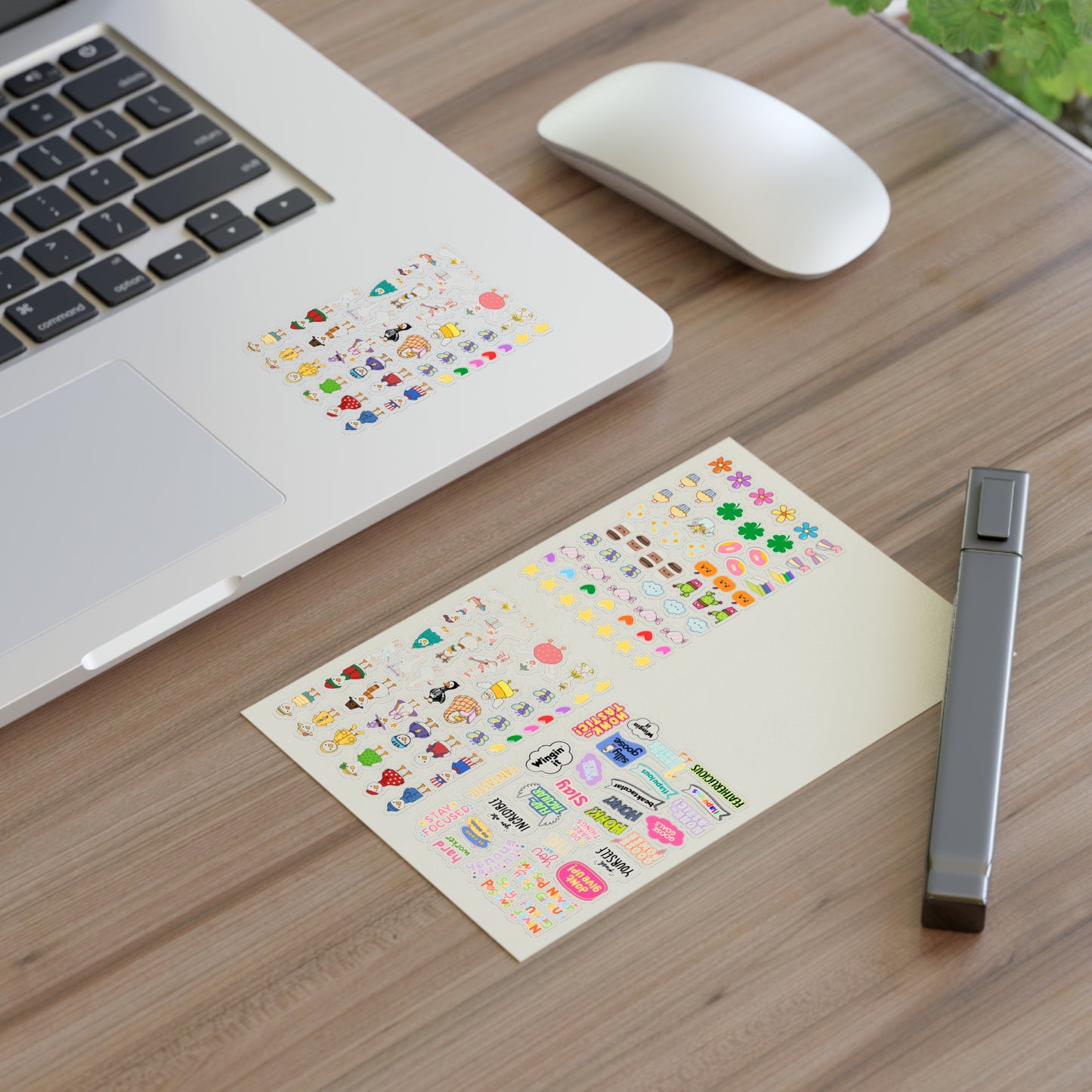 Porch Goose Planner Sticker Sheets | Cute Character & Reminder Stickers