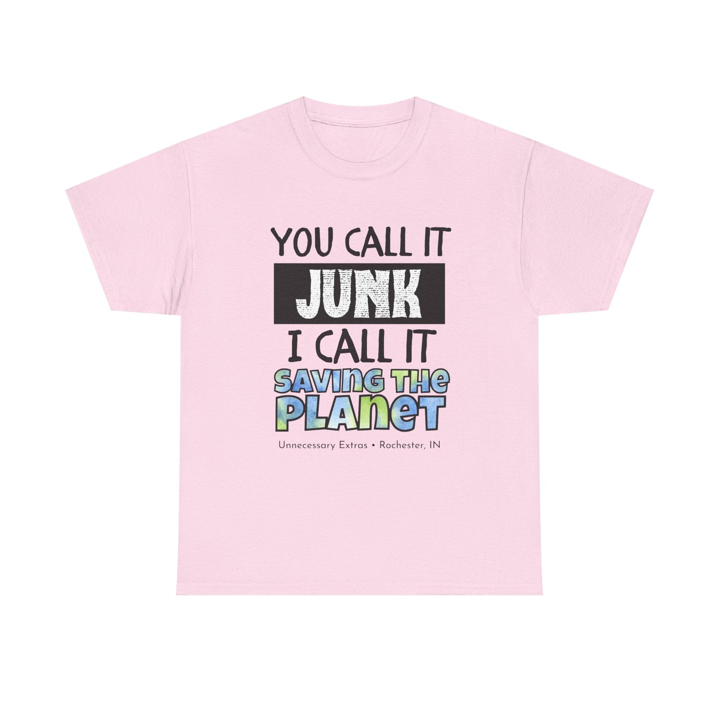 You Call It Junk I Call It Saving the Planet T-Shirt | Thrifting Shirt | Vintage Lover Tee | Antique Shopping Shirt | Sustainable Gift