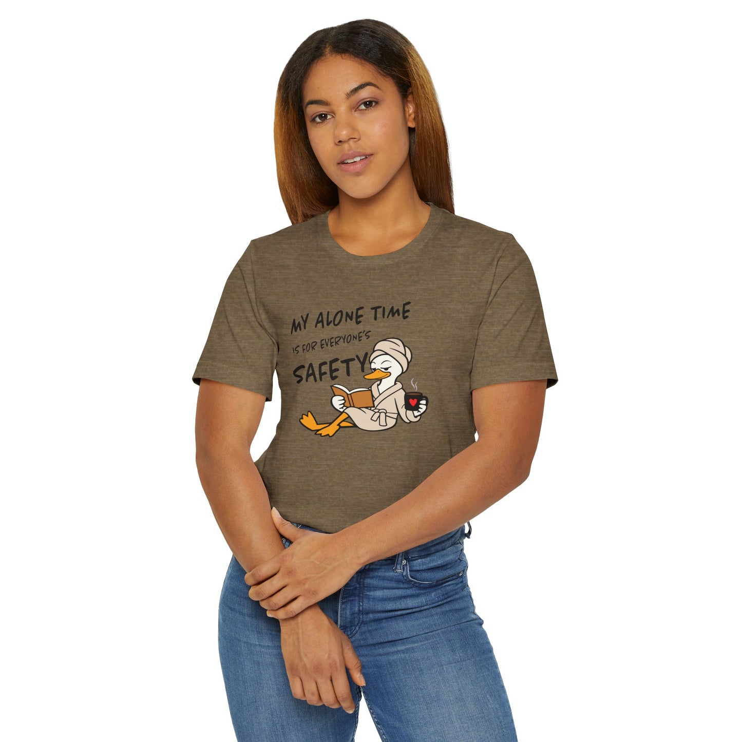 Funny Introvert Goose T-Shirt | Self Care Humor Tee | Mom Tee