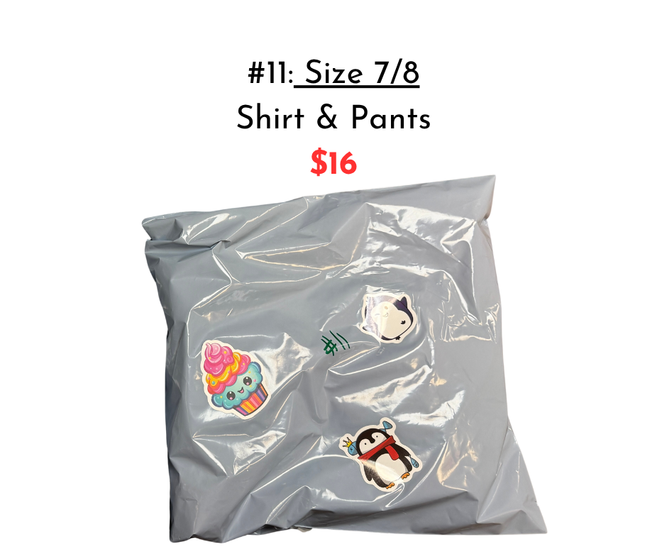 Mystery Kids Clothing Bag – 2 Surprise Outfits (Brand New)