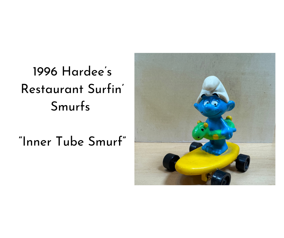 Vintage 1996 Surfin’ Smurfs – Hardee’s Promotional Figures – Choose Your Smurf!