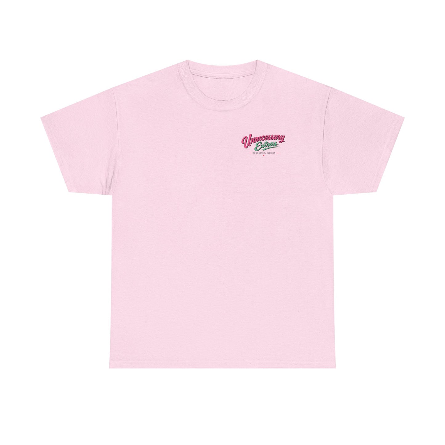 Vintage Truck Tee — "Unnecessary Extras" Graphic Shirt