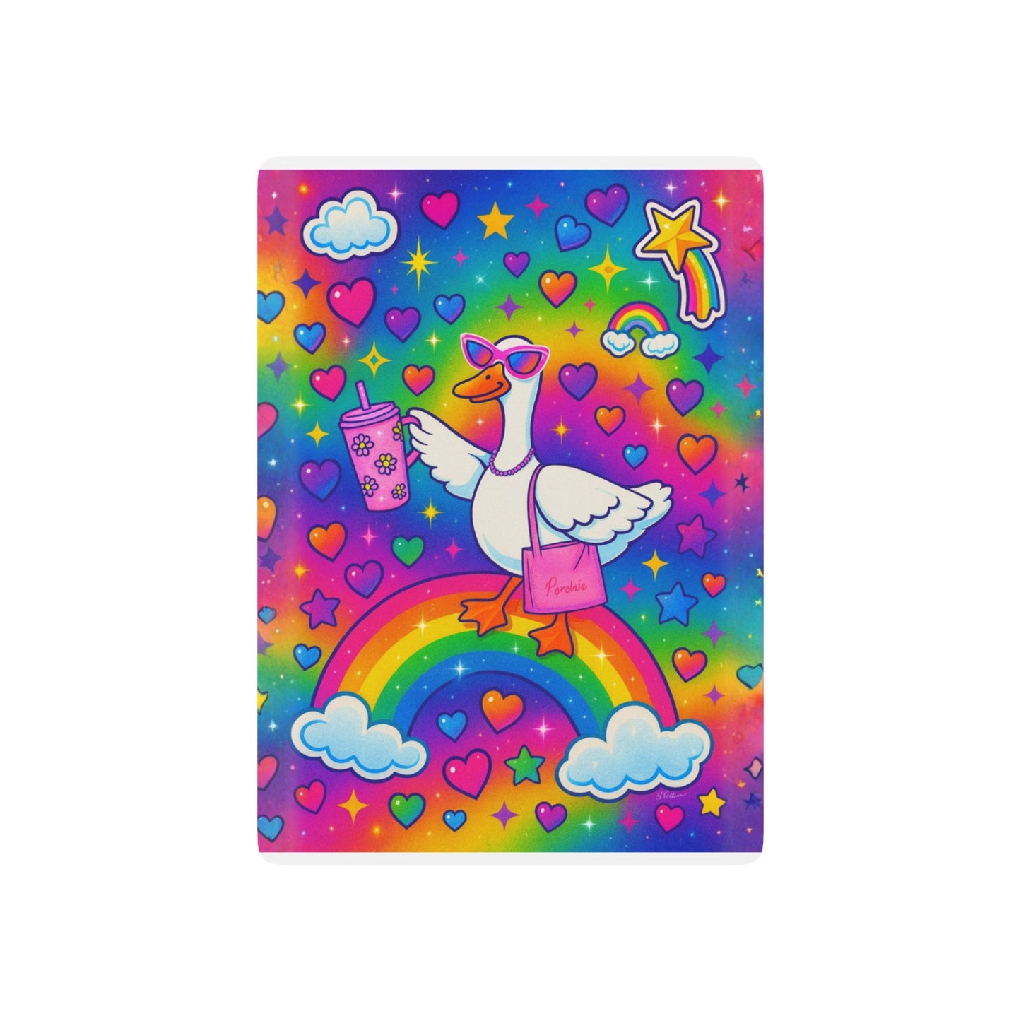 Rainbow Goose Poker Playing Cards | Colorful Cute Novelty Deck