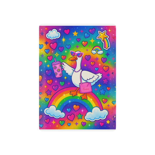 Rainbow Goose Poker Playing Cards | Colorful Cute Novelty Deck