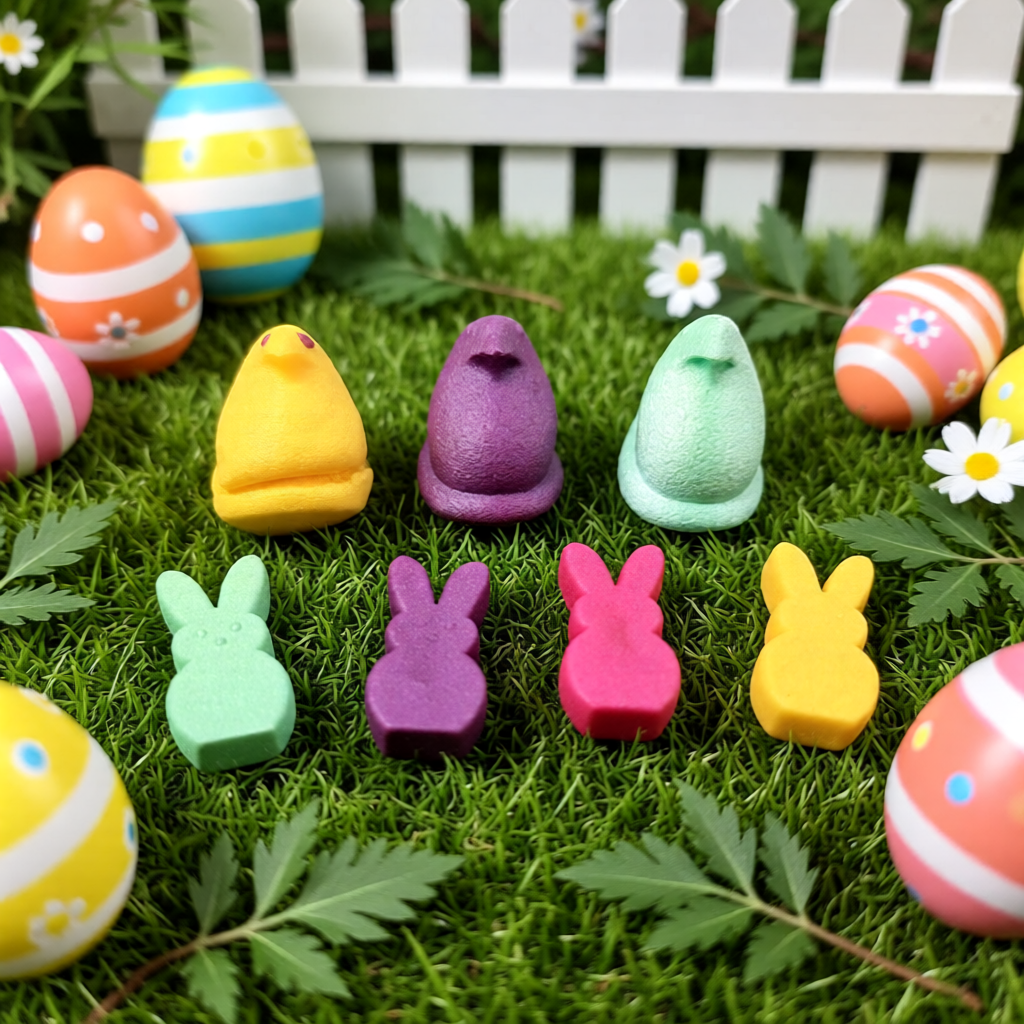 Sweet Marshmallow Bunny & Chick Hand Soaps|Set of 4|Pre-Order