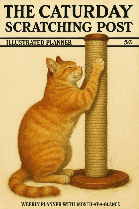 The Caturday Scratching Post Planner (Pre-Order)