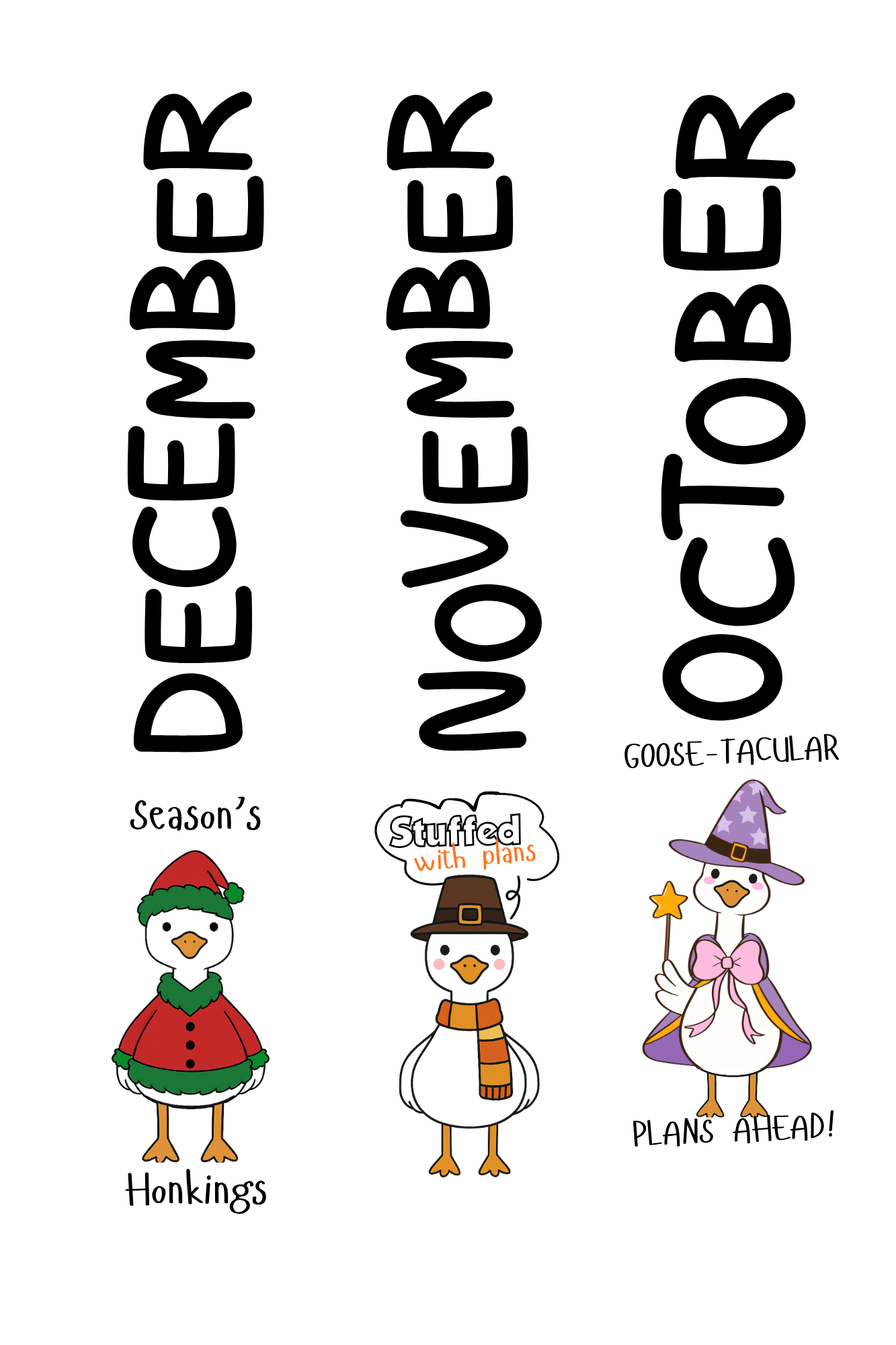 The Porch Goose Planner-Spiral Bound