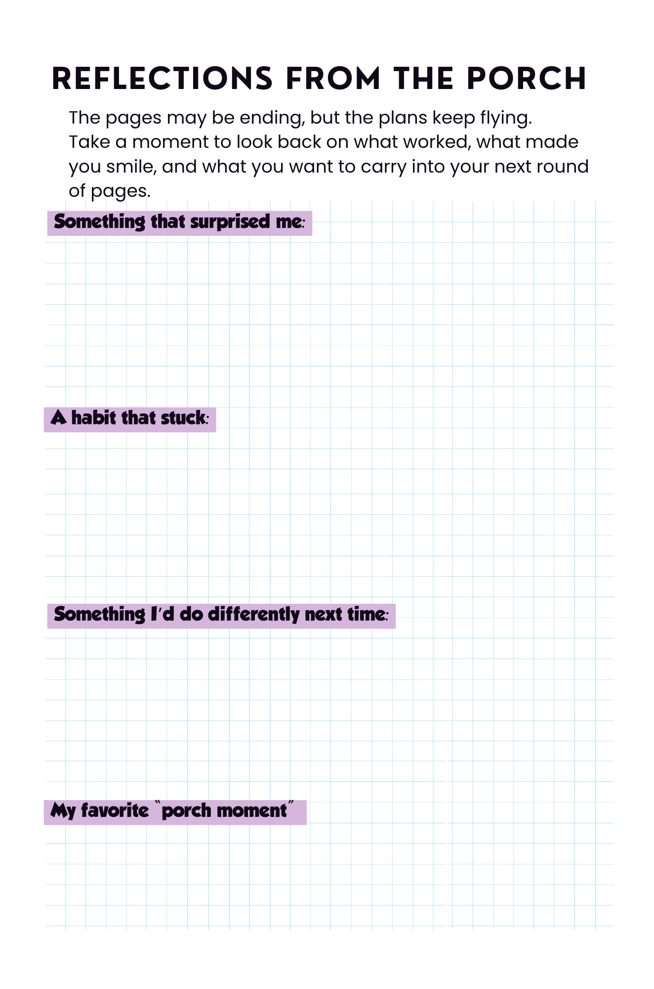 The Porch Goose Planner-Spiral Bound