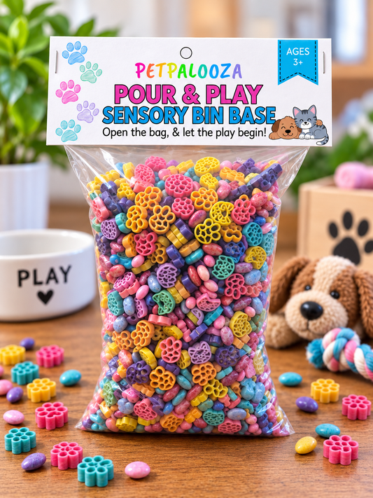 Petpalooza Sensory Base | Pour & Play Sensory Bin Base