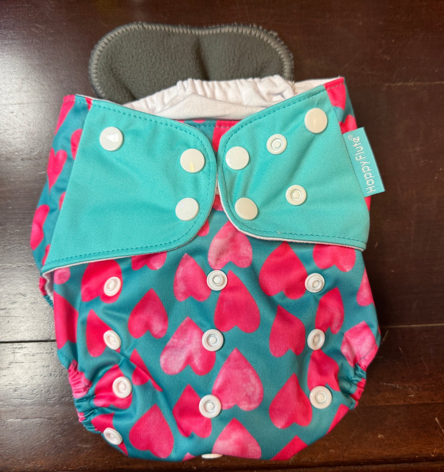 Reusable Pocket Diaper – Adjustable Fit with Insert (Microfiber or Charcoal Bamboo)