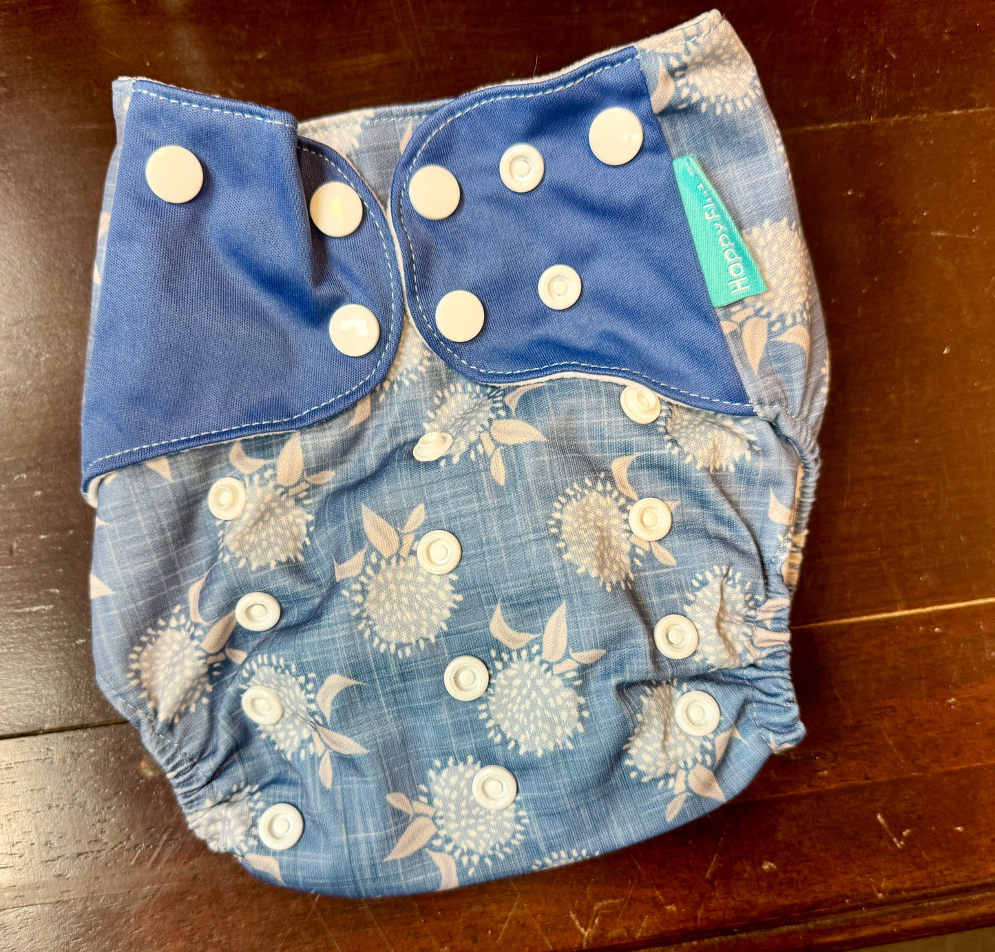 Reusable Pocket Diaper – Adjustable Fit with Insert (Microfiber or Charcoal Bamboo)