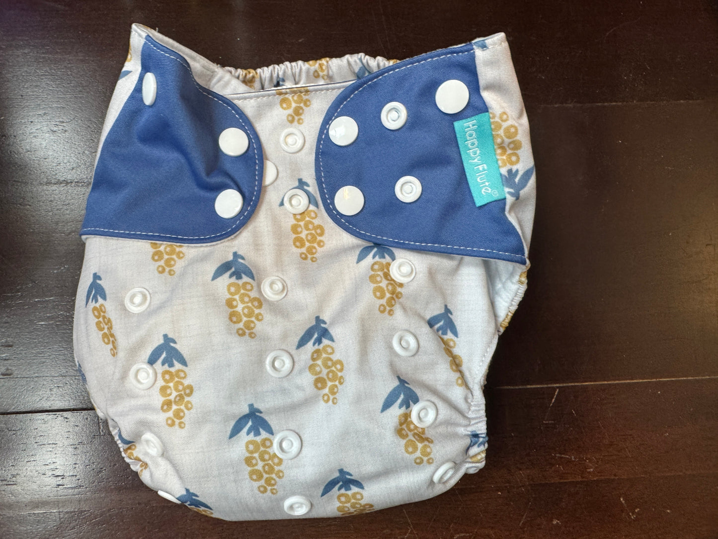 Reusable Pocket Diaper – Adjustable Fit with Insert (Microfiber or Charcoal Bamboo)
