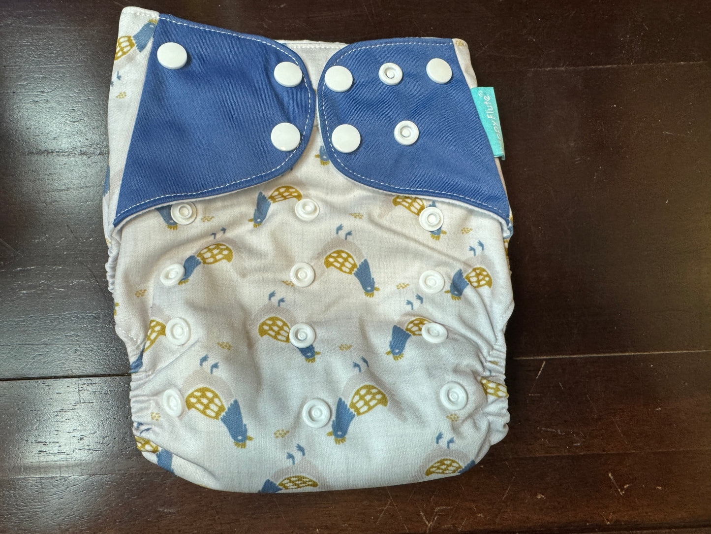 Reusable Pocket Diaper – Adjustable Fit with Insert (Microfiber or Charcoal Bamboo)