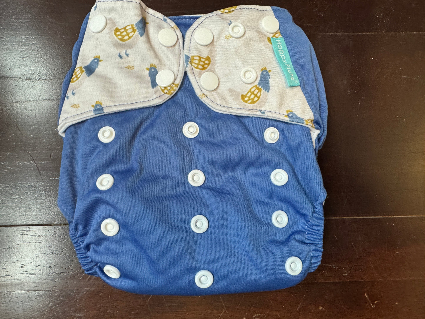 Reusable Pocket Diaper – Adjustable Fit with Insert (Microfiber or Charcoal Bamboo)