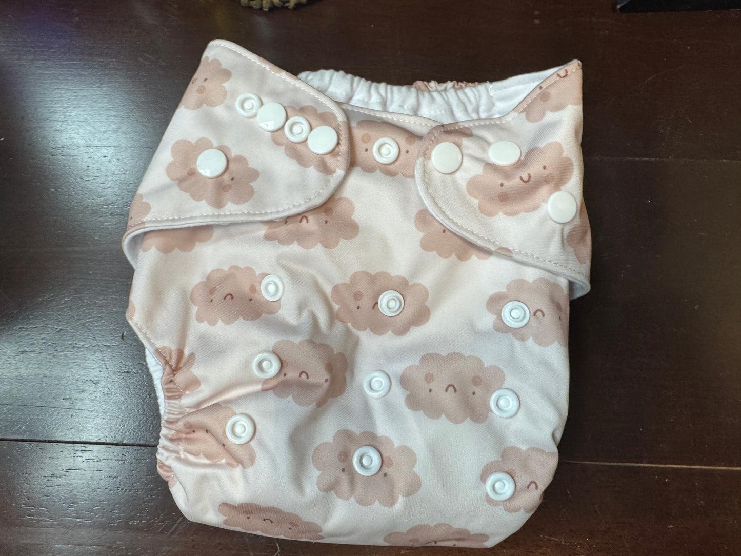 Reusable Pocket Diaper – Adjustable Fit with Insert (Microfiber or Charcoal Bamboo)