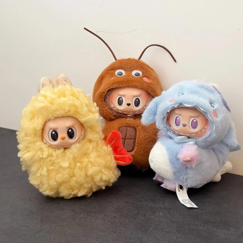 Labubu is suitable for 17cm dolls, shrimp, bees, cute outfits, doll accessories (excluding dolls)