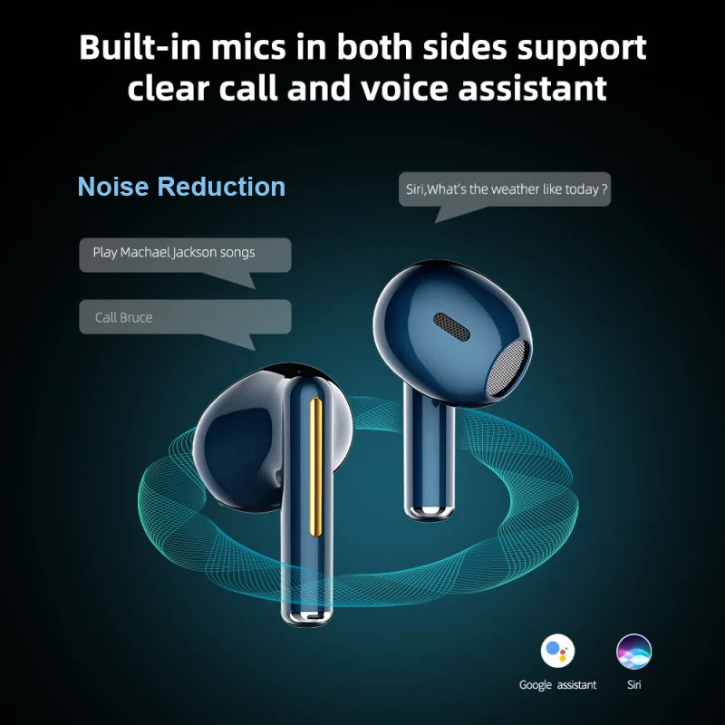 Xiaomi Wireless Headset Noise Reduction TWS Bluetooth Earbuds H6 Long Battery Standby Wireless Earphone For Iphone Xiaomi
