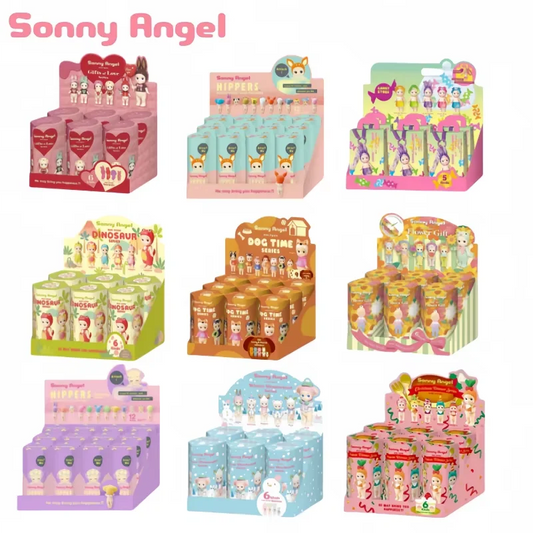 In Stock Original Sonny Angel Hippers Style Series Blind Box Model Limited Collect Dolls Room Decor Birthday Gifts For Children